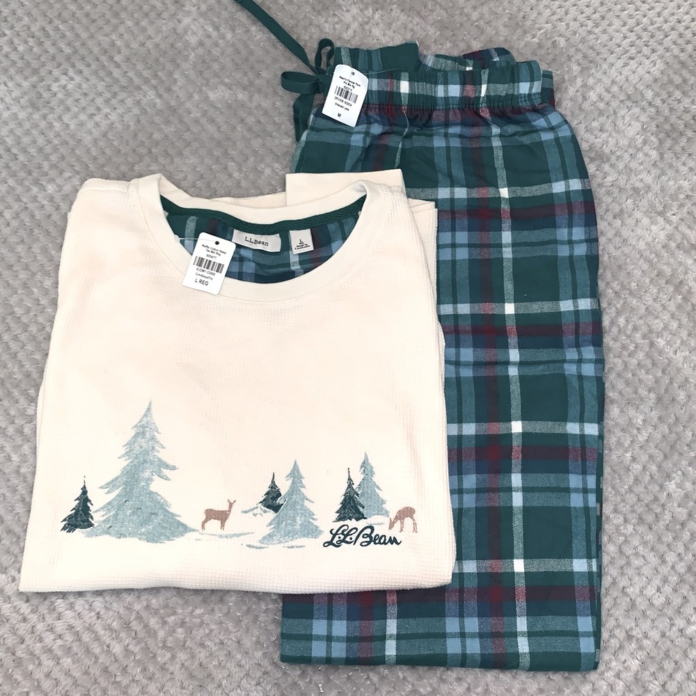 L.L.Bean Winter Pajama Set